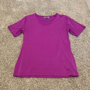 Athleta Vibrant Purple Short Sleeve Tee